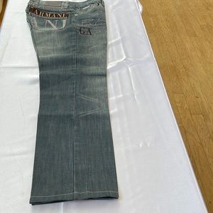 Armani women/men jeans, color blue, size 30